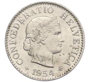 5 раппенов 1954 года Швейцария