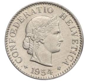 5 раппенов 1954 года Швейцария