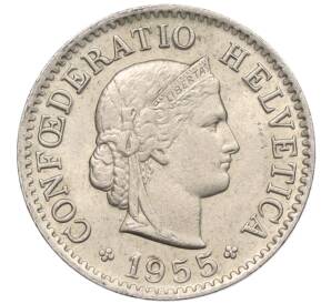 5 раппенов 1955 года Швейцария — Фото №1