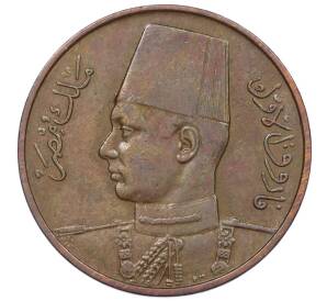 1 милим 1938 года Египет — Фото №2