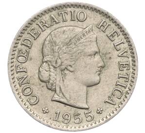 5 раппенов 1955 года Швейцария — Фото №1