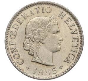 5 раппенов 1955 года Швейцария — Фото №1