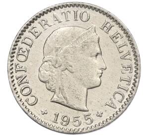 5 раппенов 1955 года Швейцария — Фото №1