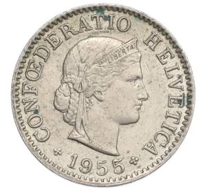 5 раппенов 1955 года Швейцария — Фото №1