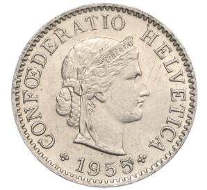 5 раппенов 1955 года Швейцария — Фото №1