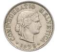 Монета 5 раппенов 1955 года Швейцария (Артикул: K12-32142) — Фото №1