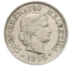 5 раппенов 1955 года Швейцария — Фото №1