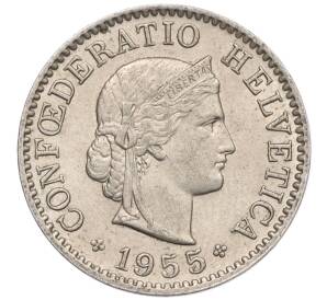 5 раппенов 1955 года Швейцария — Фото №1