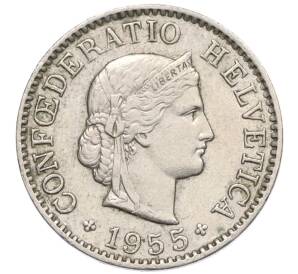 5 раппенов 1955 года Швейцария — Фото №1