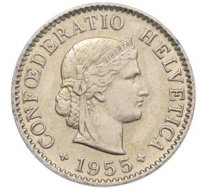 5 раппенов 1955 года Швейцария — Фото №1