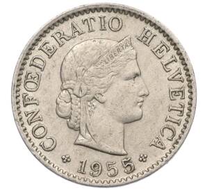 5 раппенов 1955 года Швейцария — Фото №1