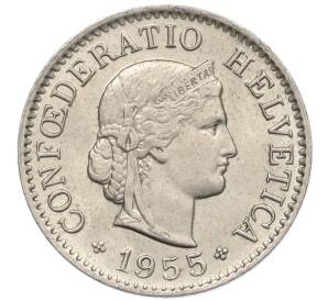 5 раппенов 1955 года Швейцария — Фото №1