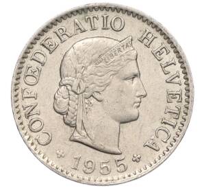 5 раппенов 1955 года Швейцария — Фото №1