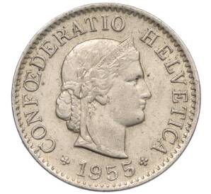 5 раппенов 1955 года Швейцария — Фото №1