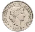 Монета 5 раппенов 1955 года Швейцария (Артикул: K12-32166) — Фото №1