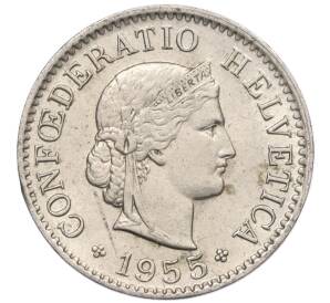 5 раппенов 1955 года Швейцария — Фото №1