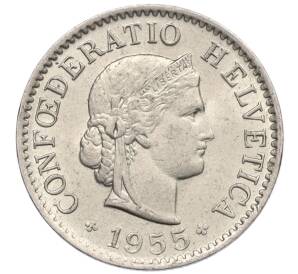 5 раппенов 1955 года Швейцария