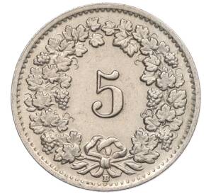 5 раппенов 1955 года Швейцария