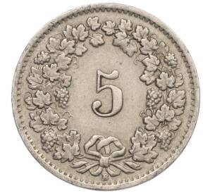 5 раппенов 1955 года Швейцария