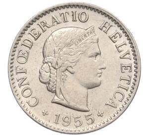 5 раппенов 1955 года Швейцария