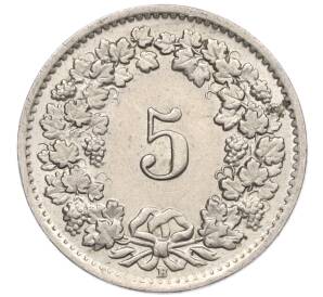 5 раппенов 1955 года Швейцария