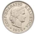 Монета 5 раппенов 1955 года Швейцария (Артикул: K12-32174) — Фото №1