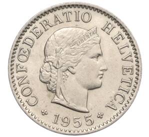 5 раппенов 1955 года Швейцария