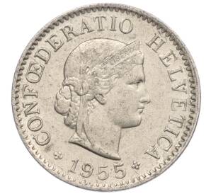 5 раппенов 1955 года Швейцария