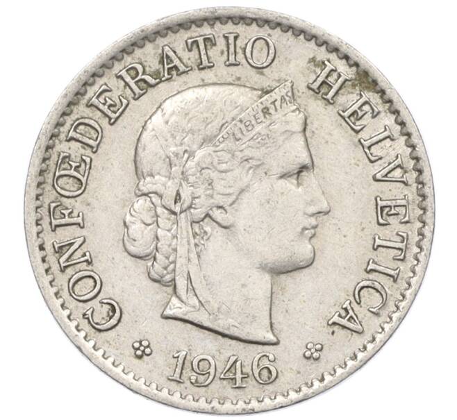 Монета 5 раппенов 1946 года Швейцария (Артикул: K12-32223) — Фото №1