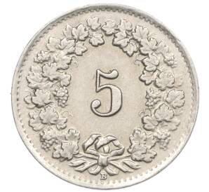 5 раппенов 1948 года Швейцария — Фото №2