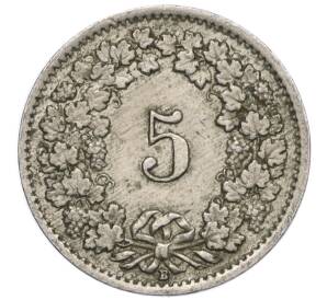 5 раппенов 1947 года Швейцария — Фото №2