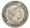 Монета 5 раппенов 1921 года Швейцария (Артикул: K12-32309) — Фото №1