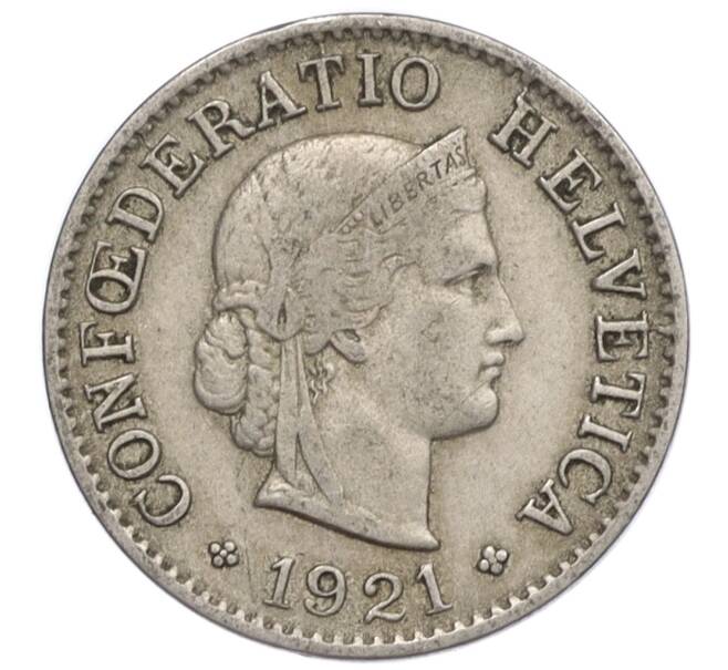 Монета 5 раппенов 1921 года Швейцария (Артикул: K12-32321) — Фото №1