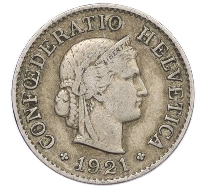 Монета 5 раппенов 1921 года Швейцария (Артикул: K12-32322) — Фото №1