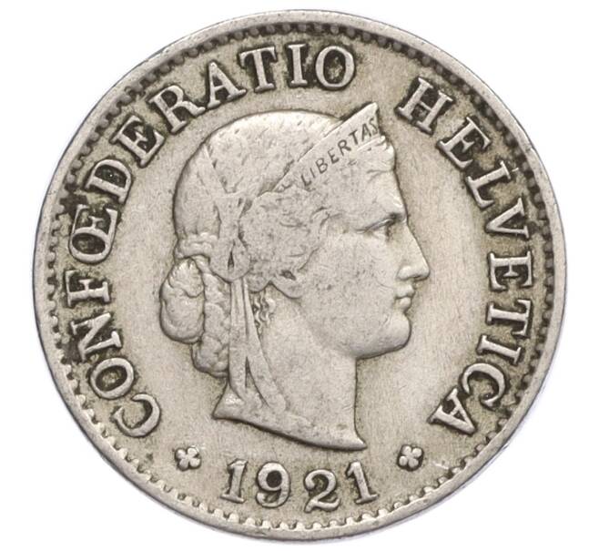 Монета 5 раппенов 1921 года Швейцария (Артикул: K12-32325) — Фото №1