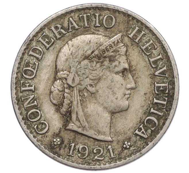 Монета 5 раппенов 1921 года Швейцария (Артикул: K12-32330) — Фото №1