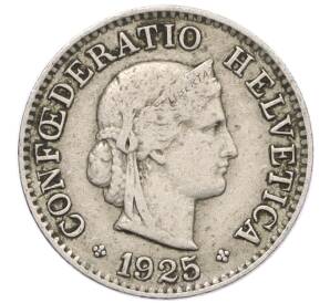 5 раппенов 1925 года Швейцария — Фото №1