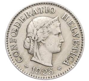 5 раппенов 1925 года Швейцария — Фото №1