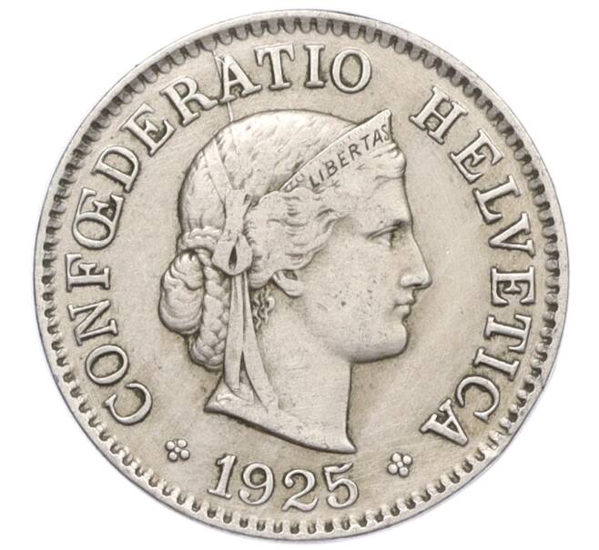 Монета 5 раппенов 1925 года Швейцария (Артикул: K12-32376) — Фото №1
