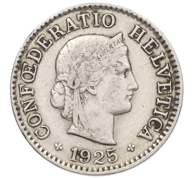 Монета 5 раппенов 1925 года Швейцария (Артикул: K12-32377) — Фото №1