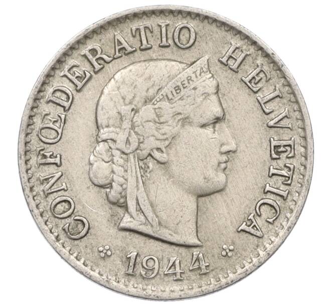 Монета 5 раппенов 1944 года Швейцария (Артикул: K12-32404) — Фото №1