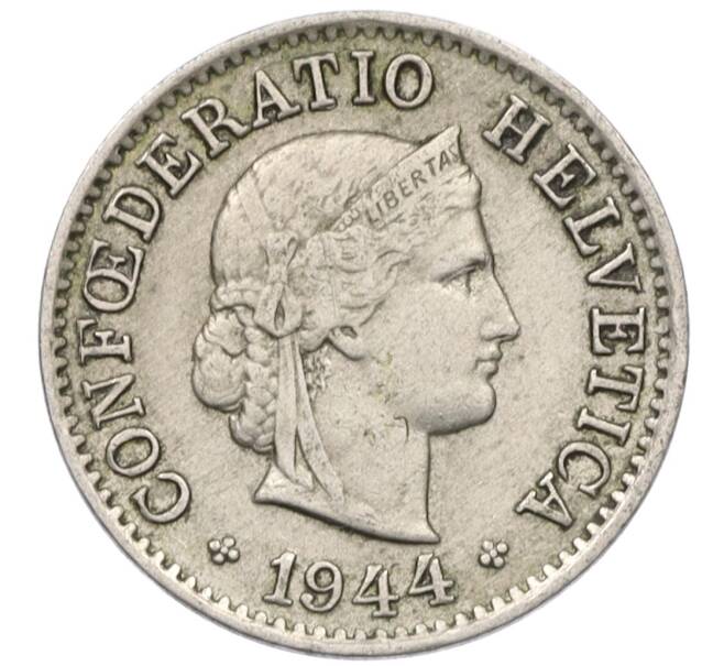 Монета 5 раппенов 1944 года Швейцария (Артикул: K12-32423) — Фото №1