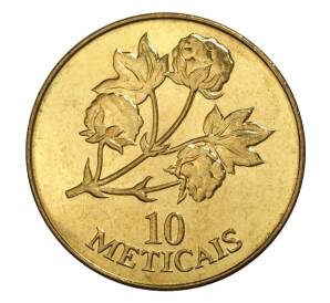 10 метикалей 1994 года Мозамбик — Фото №2