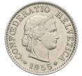 Монета 5 раппенов 1955 года Швейцария (Артикул: K12-32579) — Фото №1