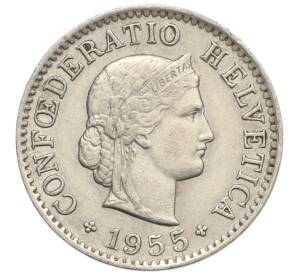 5 раппенов 1955 года Швейцария