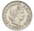 Монета 5 раппенов 1955 года Швейцария (Артикул: K12-32583) — Фото №1