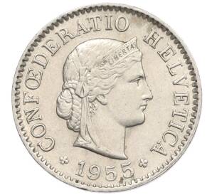 5 раппенов 1955 года Швейцария