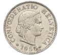 Монета 5 раппенов 1955 года Швейцария (Артикул: K12-32586) — Фото №1