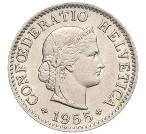 5 раппенов 1955 года Швейцария