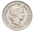 Монета 5 раппенов 1955 года Швейцария (Артикул: K12-32592) — Фото №1